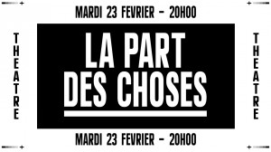 La part des choses - Jean-Paul Delore et Sean Hart           